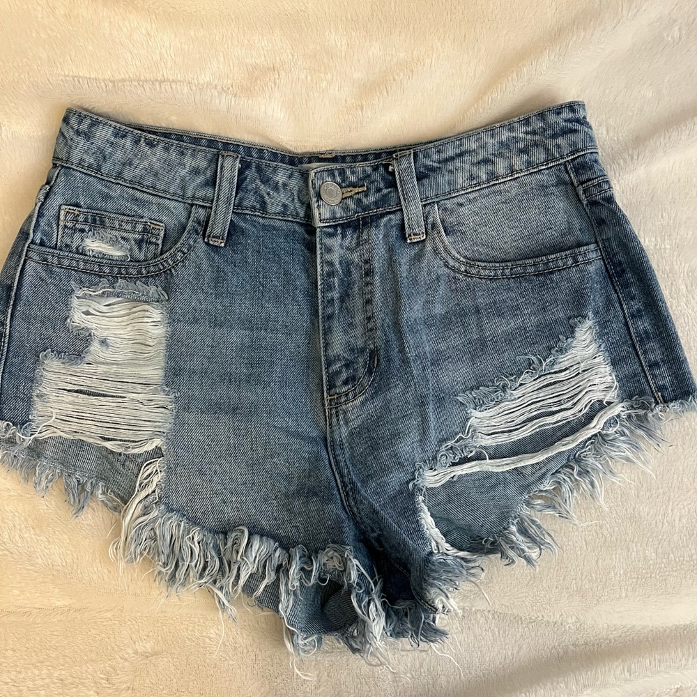 cello jean shorts